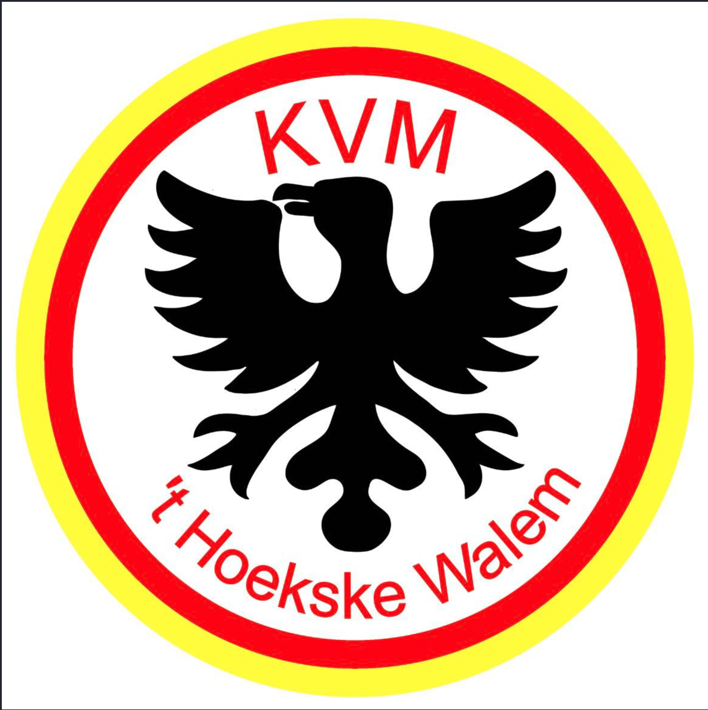 Logo van de supportersclub: t Hoekske